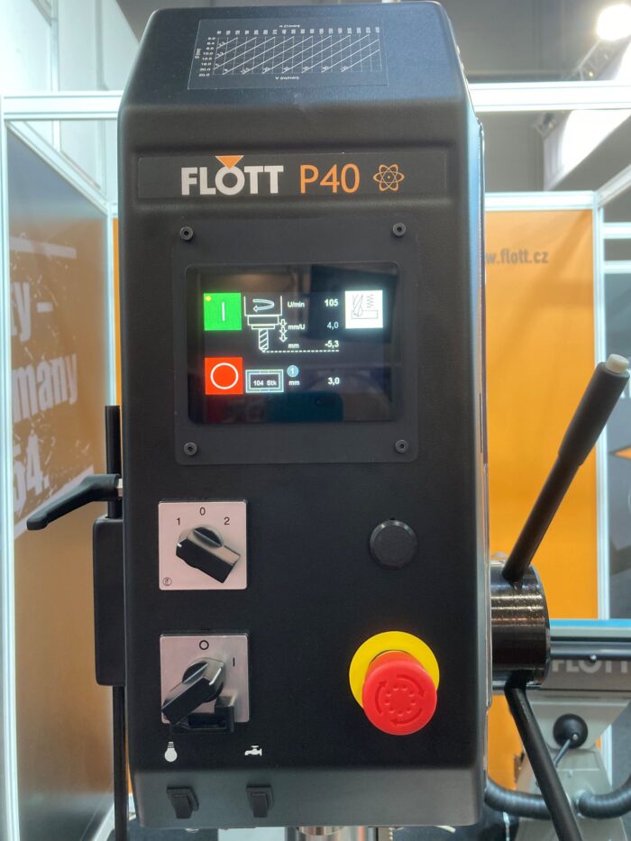 FLOTT SB-P30-STG-PV-ELECTRONIC SLOUPOVÁ VRTAČKA S POSUVEM pro flowdrill
